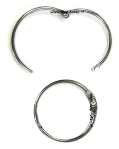 Ring met "klik" mechanisme