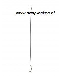 Plafondhanghaak in RVS