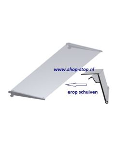 Prijsrail H40 mm (voor glas legborden)