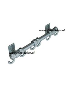 Hakenbeugel in steigerbuis Ø 33.7 mm