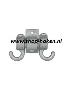 Ophanghaken in steigerbuis Ø 33.7 mm
