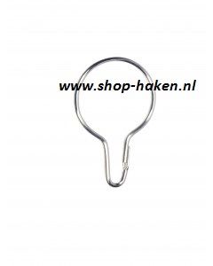 Gordijnenring metaal