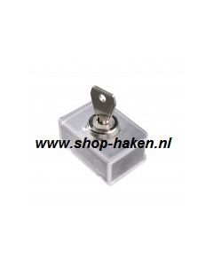 Slot voor dubbele haak