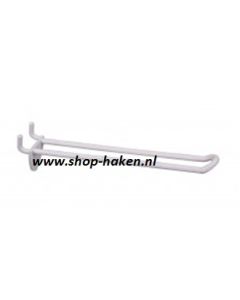 RL dubbele plastic wandhaak