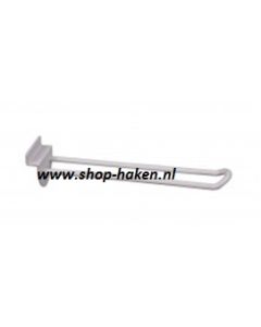 Lamel dubbele plastic haak