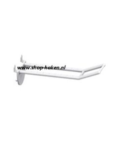 Karton dubbele plastic haak vv brede houder