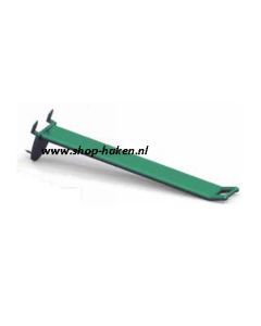 Karton dubbele gesloten plastic haak vv smalle houder
