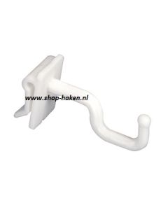 Brilhaak plastic kort