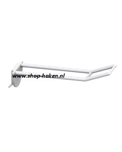Schuifhaak dubbel vv brede houder plastic