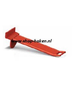 Lamel dubbele gesloten plastic haak vv smalle houder
