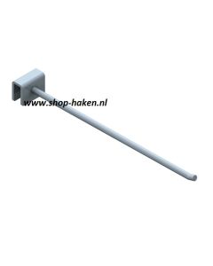 Enkele haak in RVS tbv gesl.draagbalk 10*30