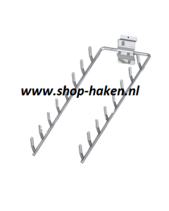 Tennisracket slatwall haak