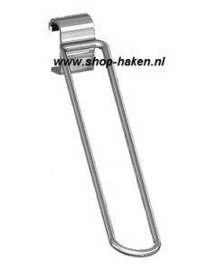 Inline skate haak tbv ovaal draagbalk D.420 mm chroom