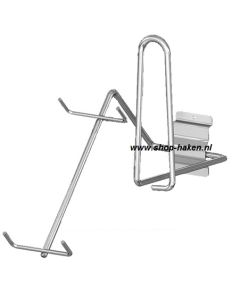 Schoenenpresentatie haak tbv lamel 400 mm
