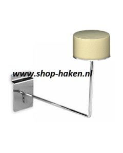 Hoeden haak in Chroom