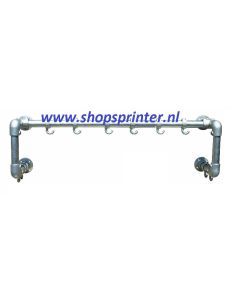 Steigerbuis wandgarderobe B1000/1500/2000 mm