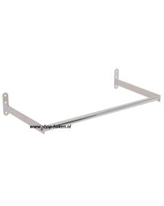 Confectiebeugel opschroefbaar D300 in chroom (tbv wand)