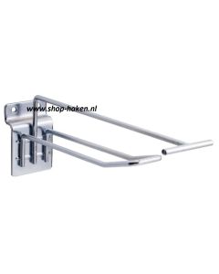 Lamelhaak dubbel en pendel Ø4.8 mm