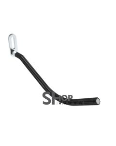 Gereedschaphaak met rubber en bocht,  D180 mm