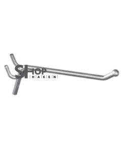 Haak enkel +/- Ø4 D. 45 tm 220 mm vv afgeronde voorzijde