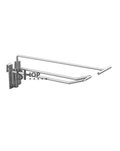 Rasterhaak dubbel vv plaat en pendel Ø4/4.8 mm D.120/D.200/D.300 mm