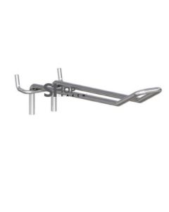 Dubbele verstevigde haak +/- Ø4 D.100 mm